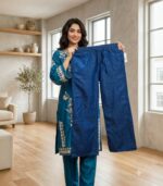 Women's Dennim Palazzo Pants - Image 2