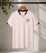 V Neck Print T-Shirt - Image 2