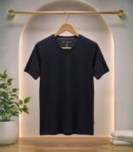 Solid V-Neck T-Shirt - Image 6