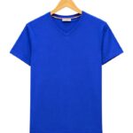Solid V-Neck T-Shirt