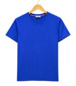 Solid V-Neck T-Shirt - Image 8