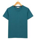Solid V-Neck T-Shirt - Image 4