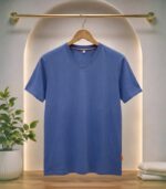 Solid V-Neck T-Shirt - Image 3