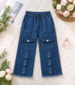 Baby Denim Cargo Pant - Image 2