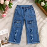 Baby Denim Cargo Pant
