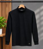 Premium High Neck Long Sleeve Sweet T-Shirt - Image 2